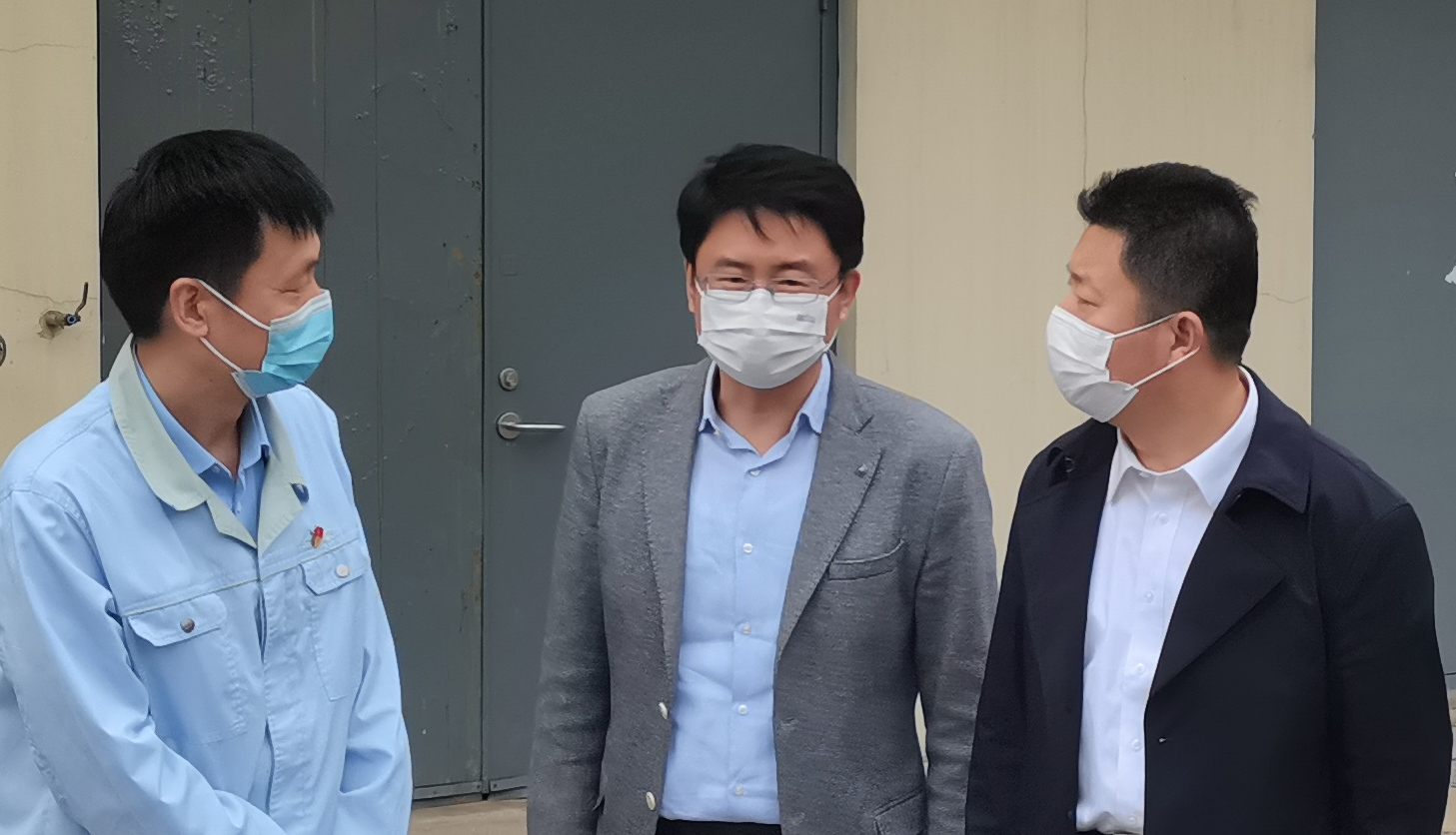 西青區(qū)副區(qū)長馬杰一行蒞臨中國大冢檢查指導(dǎo)